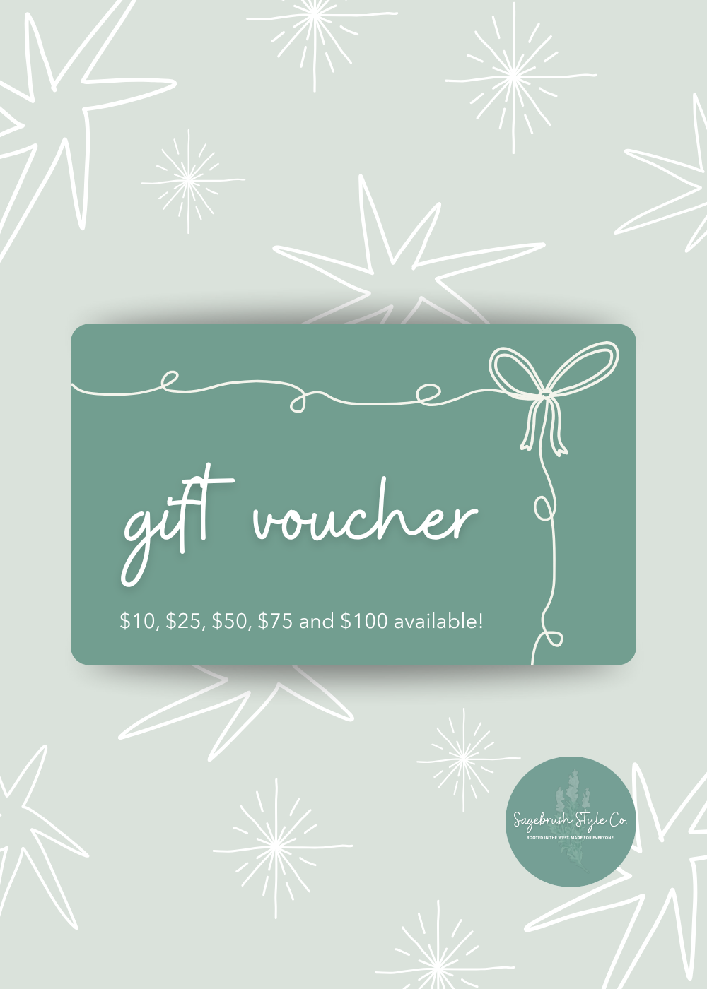 Sagebrush Style Co. Gift Card (Digital)