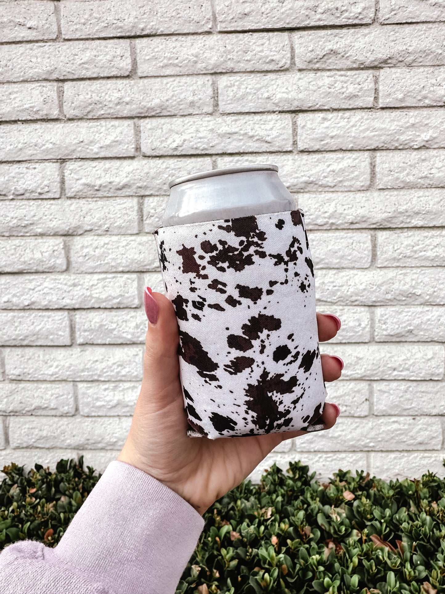 Cow Hide Drink Sleeve - Standard