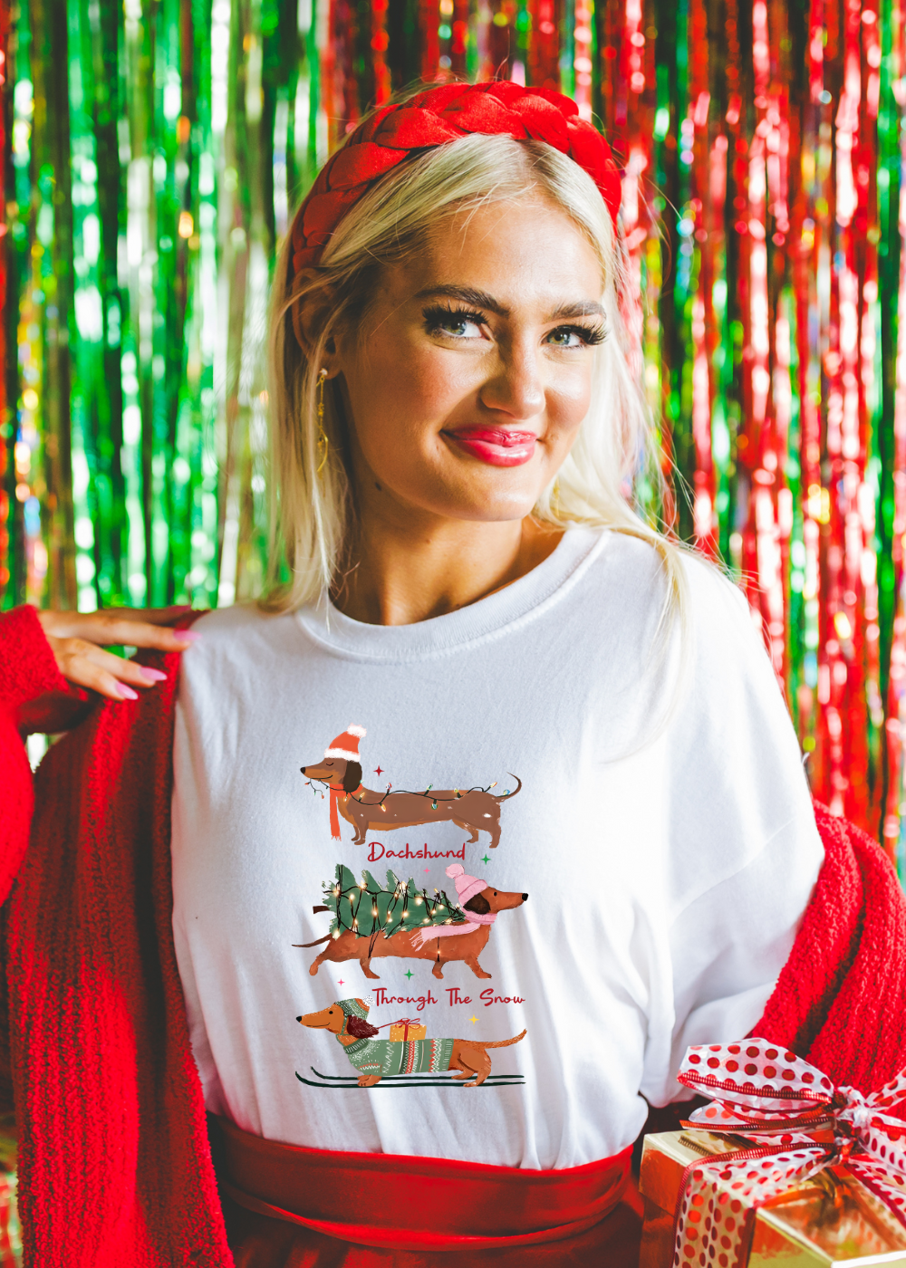 Dachsund Through The Snow