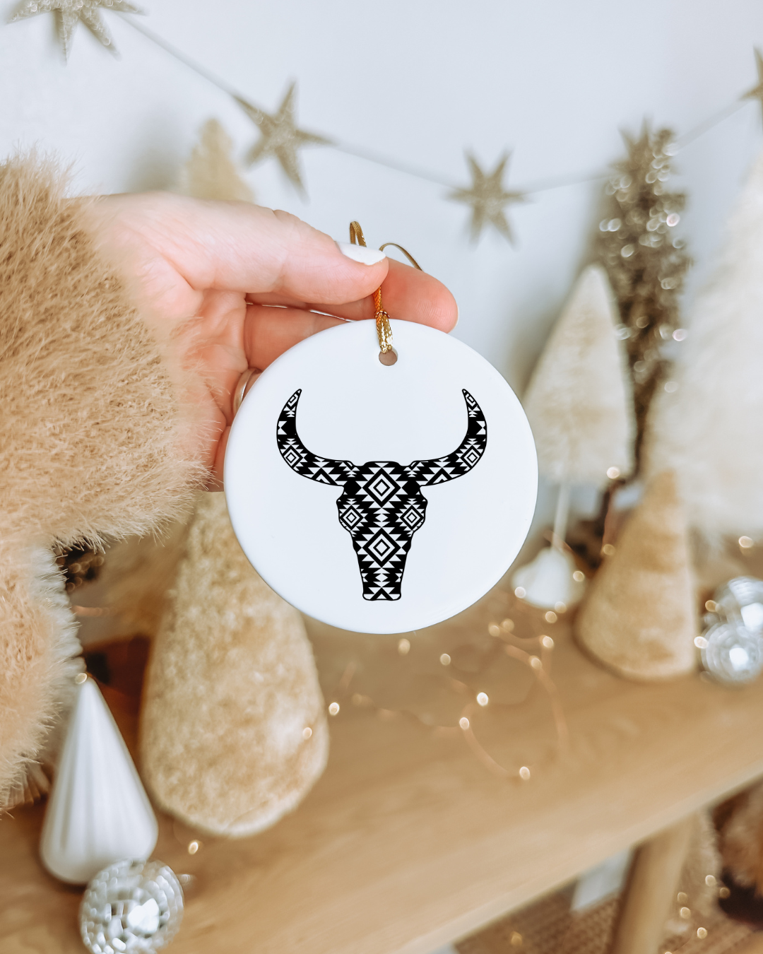 Christmas Ornament - Aztec Cattle