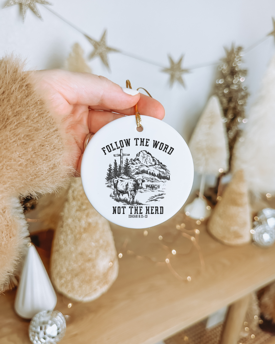 Christmas Ornament - Not The Herd