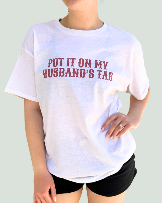 Husband's Tab Graphic Tee