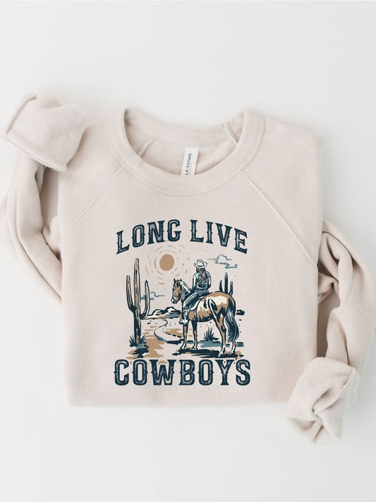 Long Live Cowboys Crewneck