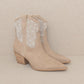 OASIS SOCIETY Cannes - Pearl Studded Western Boots