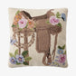 The Floral Saddle Hook Pillow