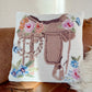 The Floral Saddle Hook Pillow