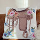 The Floral Saddle Hook Pillow