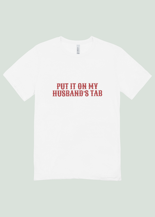 Put It On My Husband's Tab