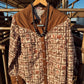 The Western Squares Pearl Snap Top