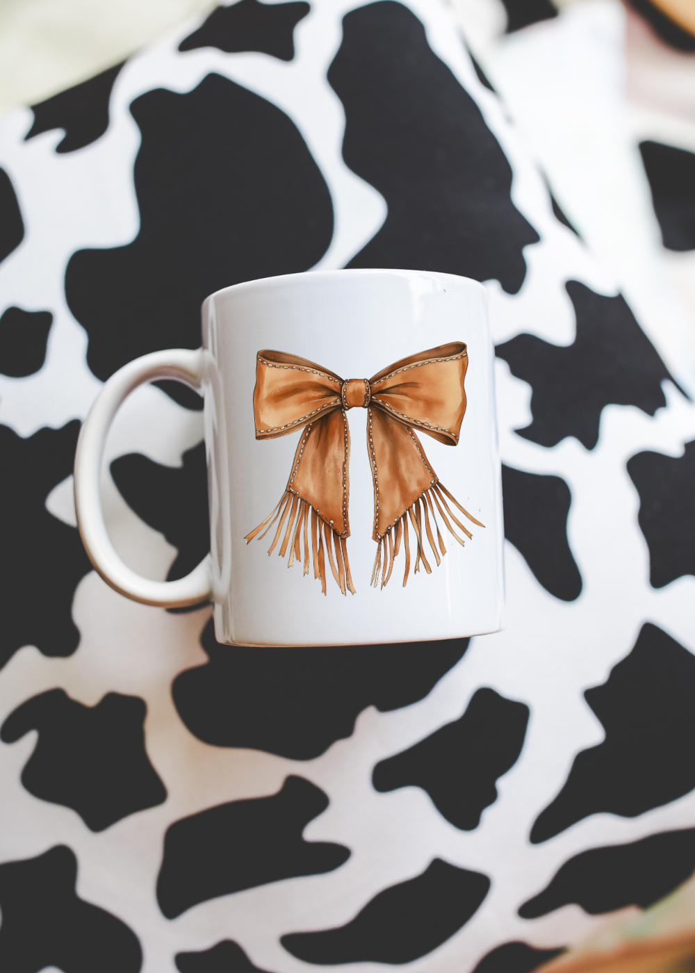 Fringe Bow Mug