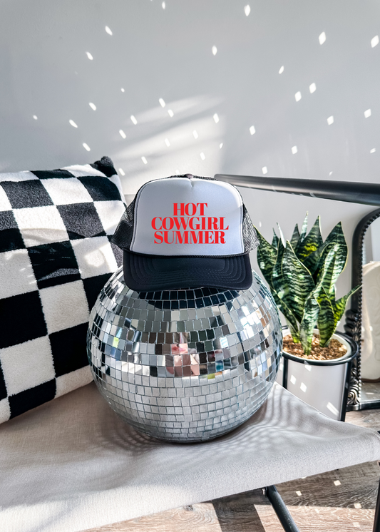 Hot Cowgirl Summer Trucker Hat