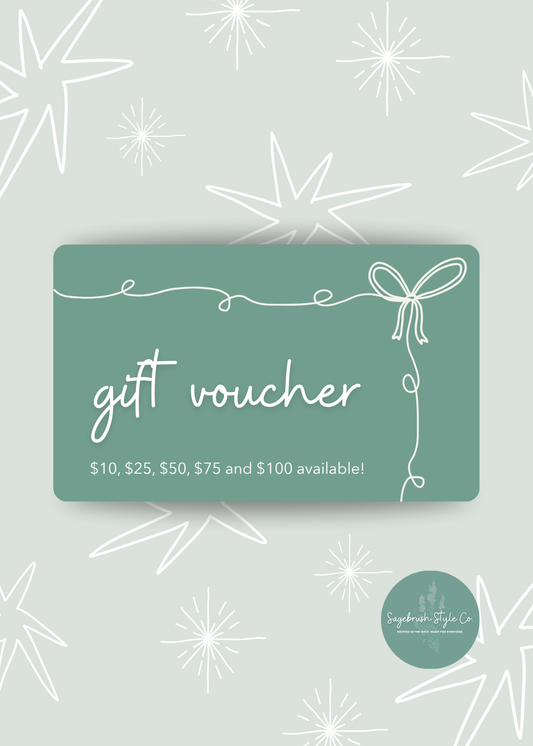 Sagebrush Style Co. Gift Card (Digital)