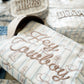 Hey Cowboy - Western Blues Striped XL Bag