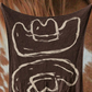 The Cowboy Hat Throw Blanket