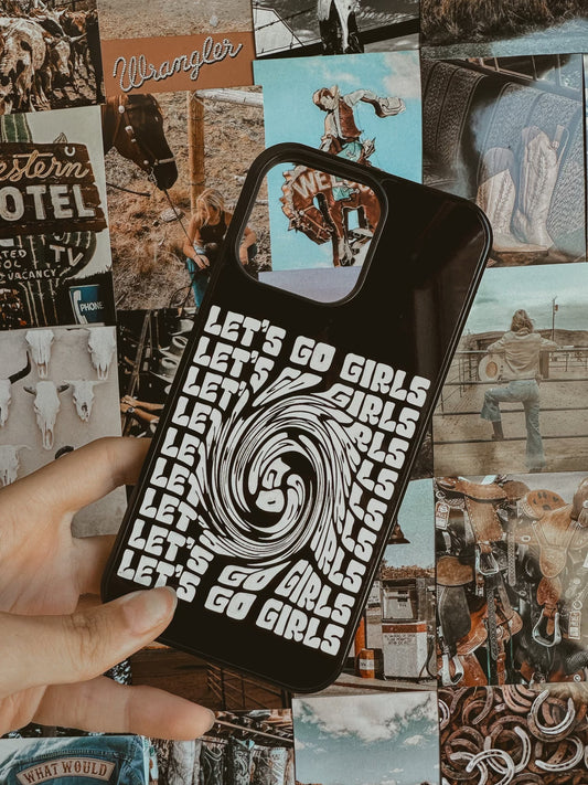 Lets Go Girls iPhone Case