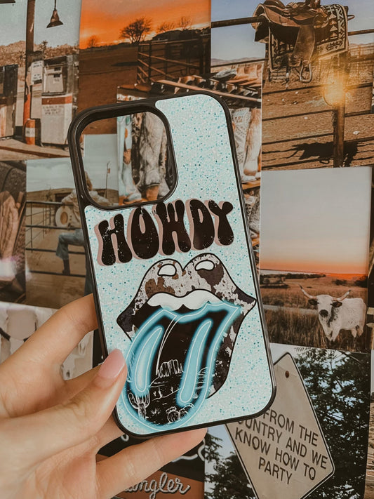 Howdy Tounge iPhone Case