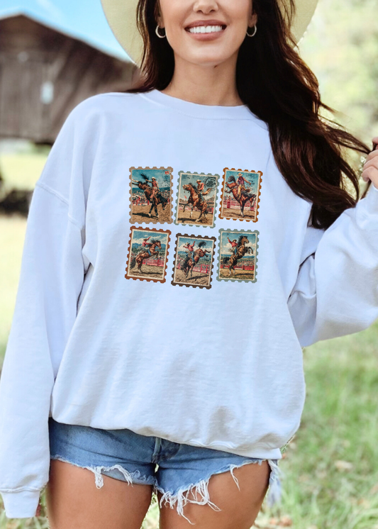 Vintage Rodeo Stamps