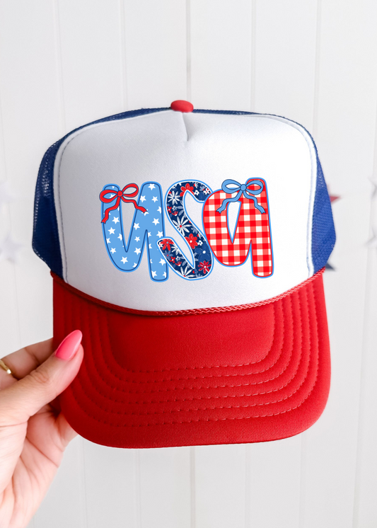 Coquette USA Trucker Hat