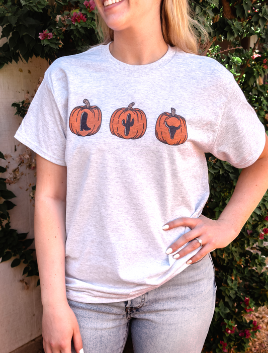 Cowboy Jack-O-Lantern