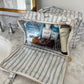 Western Blues Striped - Clear Coat Toiletry Case