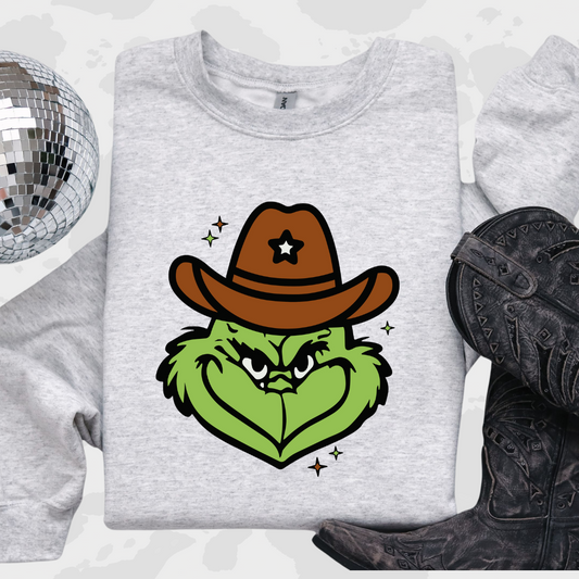 Howdy Mr. Grinch - Brown