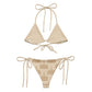Cowboys Stitch string bikini