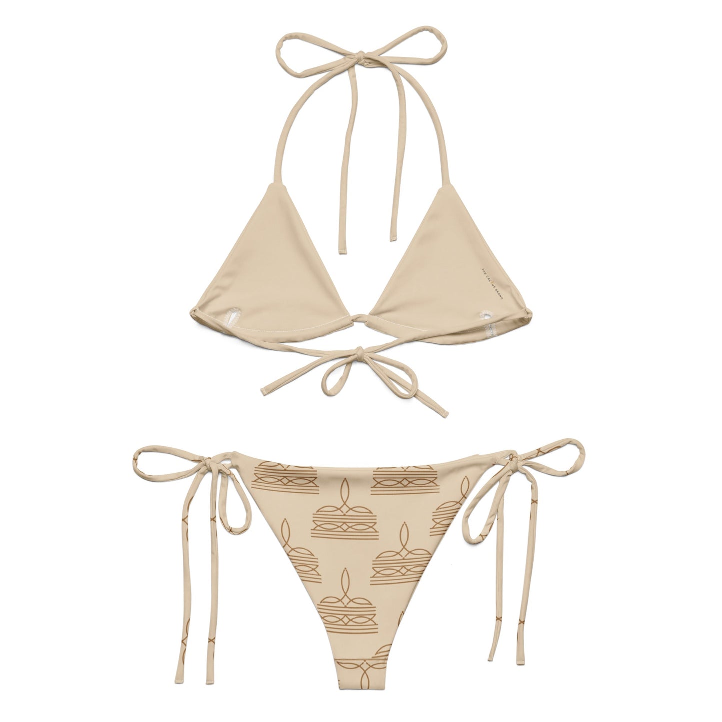 Cowboys Stitch string bikini