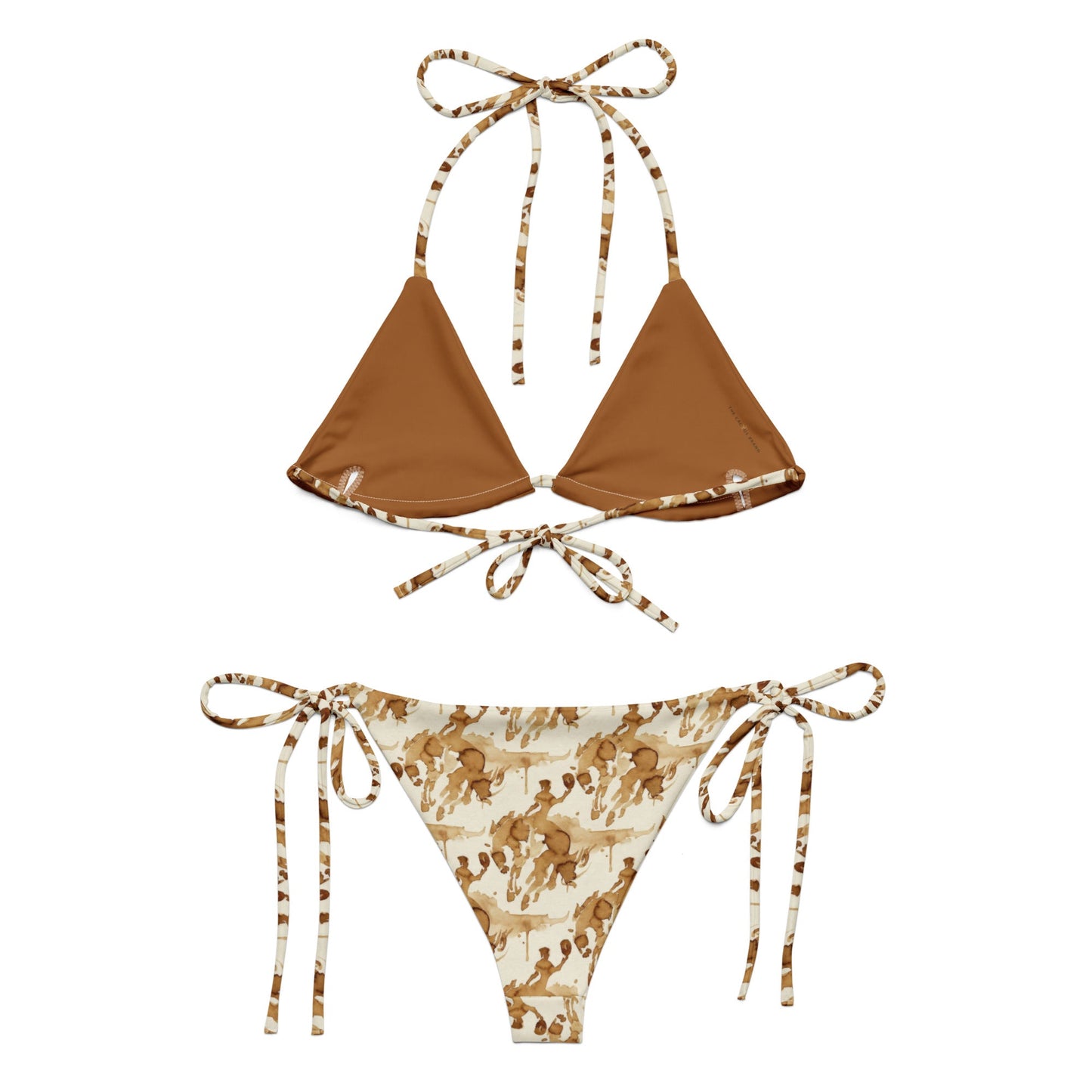 Steeped West string bikini