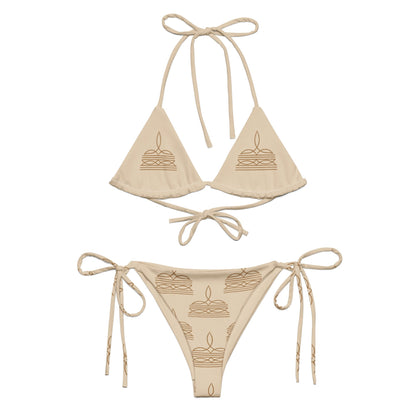 Cowboys Stitch string bikini