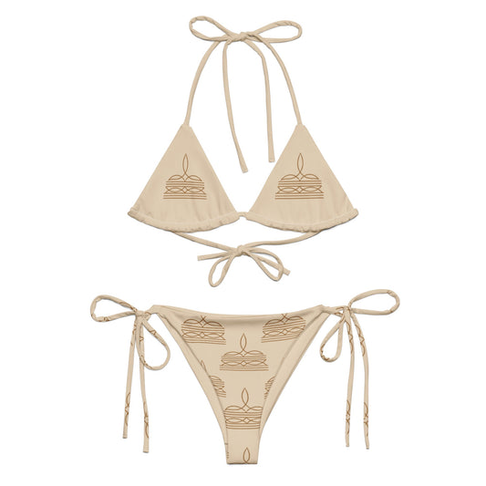 Cowboys Stitch string bikini