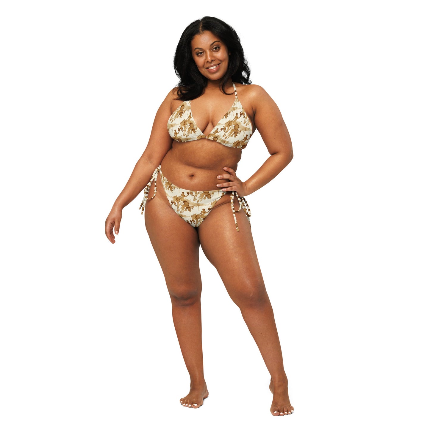 Steeped West string bikini