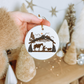 Christmas Ornament - Cowboy in a Manger