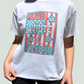 Red, White, & Turquoise Graphic Tee